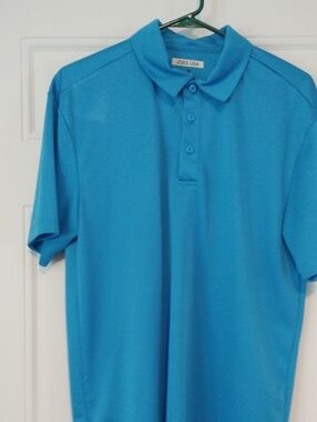 Men’s Blue Performance Polo Shirt